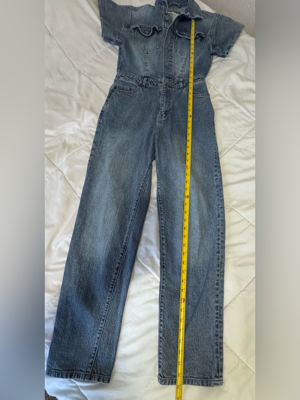 Habitual Blue Denim Women's Jean Overalls - Picture 7 of 11